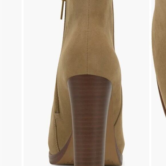 Vince Camuto Cayelsa Bootie 10 Tan Leather Neutral Classic Boho - Picture 13 of 14